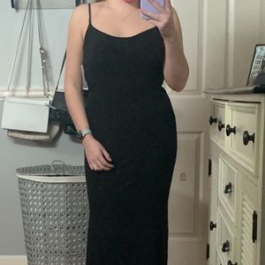 Black Sparkly prom dress🖤